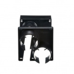 Panduit Derrame de 2 Puertos, Negro