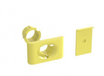 Panduit Salida a Tubo para Canaleta FR1.5IDELYL, 1.5", Amarillo