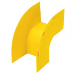 Panduit Tapa Bajada Vertical de 90º, Amarillo