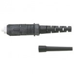 Panduit Conector Fibra Óptica SC Multimodo, Negro, 10 Piezas