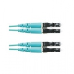 Panduit Cable Fibra Óptica Multimodo OM3 LC Macho - LC Macho, Núcleo 50µm, Cubierta 125µm, 2 Metros, Azul