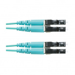 Panduit Cable Fibra Óptica Multimodo OM4 LC Macho - LC Macho, Núcleo 50µm, Cubierta 125µm, 18 Metros, Azul