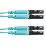 Panduit Cable Fibre Óptica Multimodo OM4 LC Macho - LC Macho, 30 Metros, Aqua