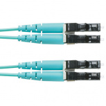 Panduit Cable Fibre Óptica Multimodo OM4 LC Macho - LC Macho, 30 Metros, Aqua