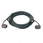 Panduit Cable Patch Cat6a UTP Blindado RJ-45 Macho - RJ-45 Macho, 1 Metro, Negro