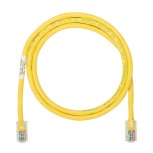 Panduit Cable Patch Cat5e UTP RJ-45 Macho - RJ-45 Macho, 1.52 Metros, Amarillo