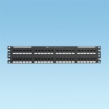 Panduit Panel de Parcheo Cat5e, 48 Puertos RJ-45, 2U, Negro