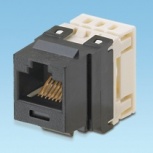 Panduit Jack Categoría 6 Tipo Keystone, RJ-45, Negro