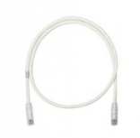 Panduit Cable Patch NetKey Cat6 UTP, Macho - Macho, 2.1 Metros, Blanco