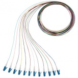 Panduit Cable Fibra Óptica Monomodo OS2 LC - SC Dúplex, /9125µm, 1 Metro, Multicolor