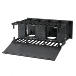 Panduit Organizador de Cables Horizontal NetManager 4U, Negro