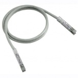 Panduit Cable Patch Cat3 UTP 110 1 Par Macho - 110 1 Par Macho , 61cm, Gris