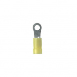 Panduit Terminal de Anillo para Cable, 10 - 12AWG, Amarillo, 25 Piezas