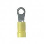 Panduit Terminal de Anillo PV10-38R-L, 1 Orificio, Amarillo, 50 Piezas