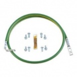 Panduit Jumper para Aterrizar Equipos RGEJ624PFY, 61cm, Verde/Amarillo