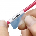 Panduit Casete de Etiqueta Autolaminada, 19 x 19mm, 350 Etiquetas, Blanco
