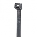 Panduit Cintillo S15-40-C0, 37cm, Negro, 100 Piezas