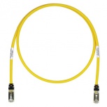 Panduit Cable Patch Cat6a FTP Blindado RJ-45 Macho - RJ-45 Macho, 1.5 Metros, Amarillo