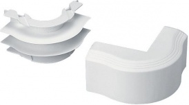 Panduit Esquinero Exterior para Ducto T45, Blanco