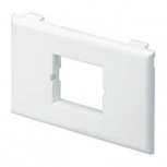 Panduit Placa para T70, 1 Ventana, Blanco