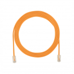 Panduit Cable Patch Cat6a UTP RJ-45 Macho - RJ-45 Macho, 30cm, Naranja