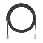 Panduit Cable Patch Cat6a UTP RJ-45 Macho - RJ-45 Macho, 1.8 Metros, Negro