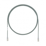 Panduit Cable Patch Cat6a UTP RJ-45 Macho - RJ-45 Macho, 2.1 Metros, Gris