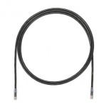 Panduit Cable Patch Cat6a UTP RJ-45 Macho - RJ-45 Macho, 2.1 Metros, Negro