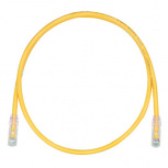 Panduit Cable Patch Cat6a UTP RJ-45 Macho - RJ-45 Macho, 6 Metros, Amarillo