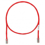 Panduit Cable Patch Cat5e UTP RJ-45 Macho - RJ-45 Macho, 1.8 Metros, Rojo