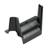 Panduit Conducto Lateral Tipo Cascada, Negro