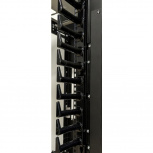 Panduit Organizador de Cables XGL-FMS48B, 4.41", 48U