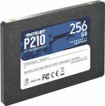SSD Patriot P210, 256GB, 2.5", SATA III, 400 MB/s Escritura, 500 MB/s Lectura