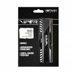 Memoria RAM Patriot Viper 3 Black Mamba DDR3, 1600MHz, 8GB, CL10, XMP image
