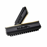 Kit Memoria RAM Patriot Viper 4 BLACKOUT DDR4, 3600MHz, 32GB - 2 x 16GB, CL18, XMP image