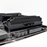 Kit Memoria RAM Patriot Viper 4 Blackout DDR4, 3200MHz, 8GB (2x 4GB), Non-ECC, CL16, XMP image