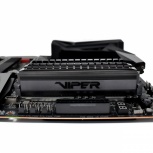 Kit Memoria RAM Patriot Viper 4 Blackout DDR4, 3200MHz, 8GB (2x 4GB), Non-ECC, CL16, XMP image