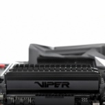 Kit Memoria RAM Patriot Viper 4 Blackout DDR4, 3200MHz, 8GB (2x 4GB), Non-ECC, CL16, XMP image