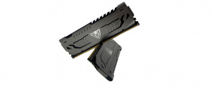 Kit Memoria RAM Patriot Viper Steel DDR4 DDR4, 3200MHz, 64GB - 2 x 32GB, CL16, XMP, Gris image