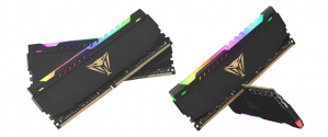Kit Memoria RAM Patriot Viper Steel RGB DDR4, 3200MHz, 16GB - 2 x 8GB, CL18, XMP image
