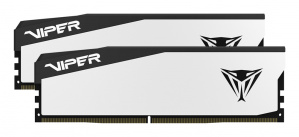 Kit Memoria RAM Patriot Viper Elite 5 DDR5, 6000MHz, 32GB - 2 x 16GB, CL30, XMP/EXPO, Blanco