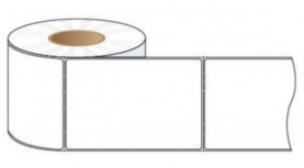 PCM Rollo de Etiquetas 50000B0159A, 4" x 2", 8400 Etiquetas, Blanco, 12 Rollos