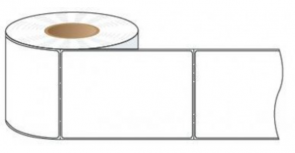 PCM Rollo de Etiquetas 50000B0160A, 4" x 2", 700 Etiquetas, Blanco, 12 Rollos