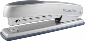 Pegaso Engrapadora 219, Tira Completa, hasta 20 Hojas, Gris