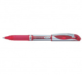 Pentel Bolígrafo de Gel BL77-B, Punto Mediano 0.7mm, Rojo, 12 Piezas
