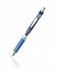 Pentel Bolígrafo de Gel BL77-C, Punto Mediano 0.7mm, Azul, 12 Piezas