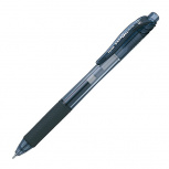 Pentel Bolígrafo de Gel BLN105-A, Punto Ultra Fino 0.5mm, Negro, 12 Piezas
