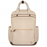 Perfect Choice Mochila Kokette de Poliéster para Laptop 15.6", Beige