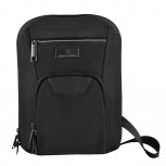 Perfect Choice Mochila Silhouette de Poliéster para Laptop 10.8", Negro 