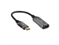 Perfect Choice Adaptador  USB C Macho - HDMI Hembra, Negro